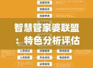 智慧管家婆联盟:特色分析评估_NST213.43综合版特色详解