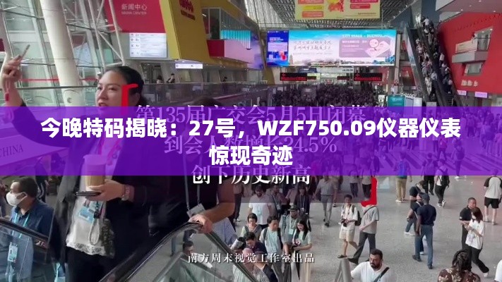 今晚特码揭晓:27号,WZF750.09仪器仪表惊现奇迹