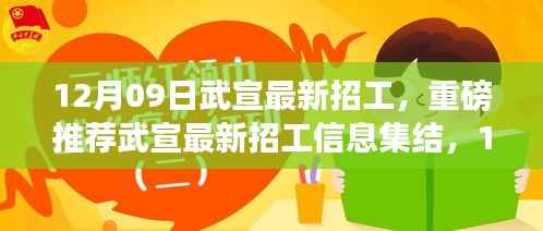 12月09日武宣最新招工信息集结,就业机会大放送