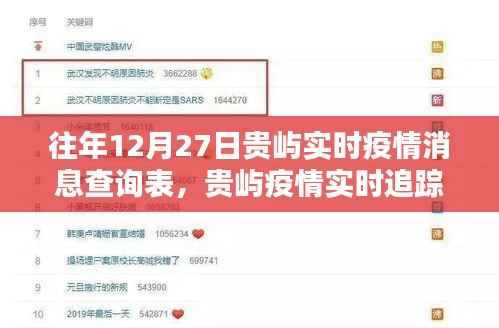 科技之光助力贵屿疫情防控,实时追踪系统下的疫情消息查询表