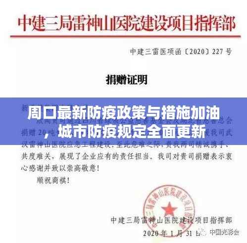 周口最新防疫政策与措施加油,城市防疫规定全面更新