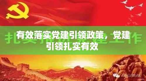 有效落实党建引领政策,党建引领扎实有效