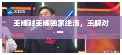 王牌对王牌独家绝活，王牌对一 